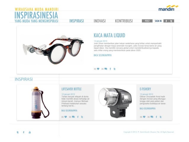 Strategi digital bank mandiri 2013