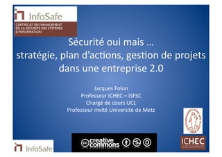 Strategie Et Projets 2008