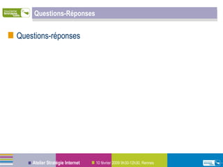 Questions-Réponses Questions-réponses 