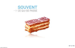 SOUVENT
                              CE QUI SE PASSE




vendredi, 30 septembre 2011
 