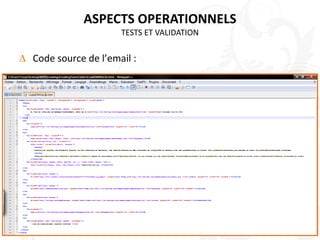 ASPECTS OPERATIONNELS