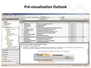 ASPECTS OPERATIONNELSCREATION B TO CPage miroir pour les pallier les problèmes d’affichageLogo aligné en haut à gauche pour être visible en prévisualisationLogo SMBGAccrocheTexte principalCall to actionLogos partenaires / promo du Mba
