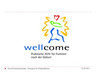 Social Entrepreneurship - Strategien & Erfolgsfaktoren   23.05.2011
 