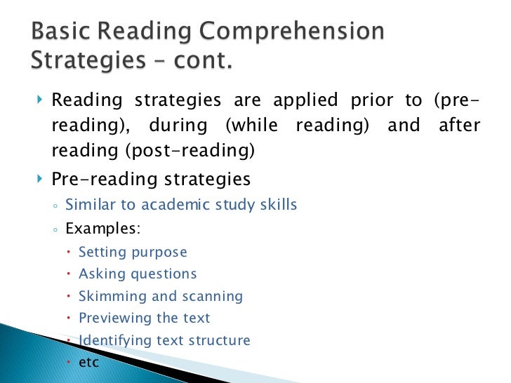 metacognitive skills