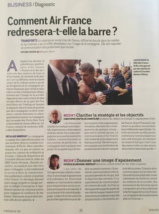 Stratégies | Air France | Christophe Chaptal de Chanteloup