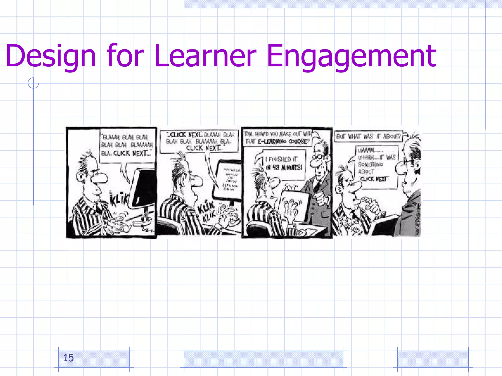 Design for Learner Engagement 