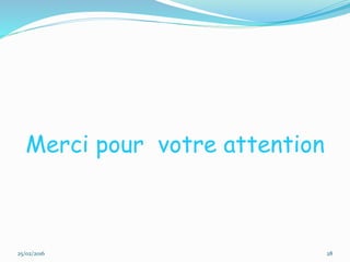 Merci pour votre attention
25/02/2016 28
 