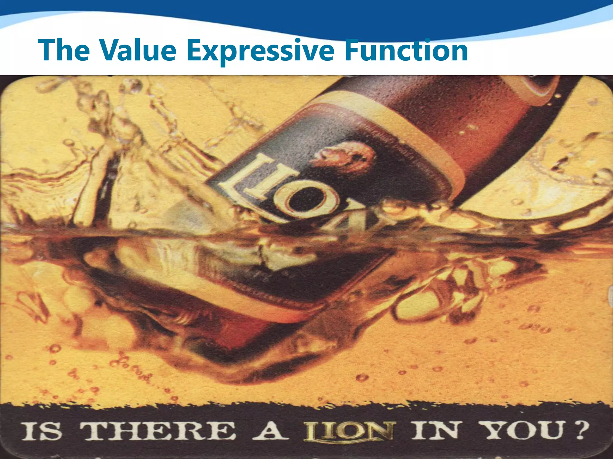 The Value Expressive Function
 
