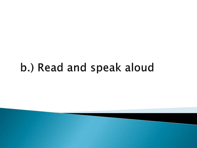 Strategies For Developing Speaking Skills In English Pptx Education