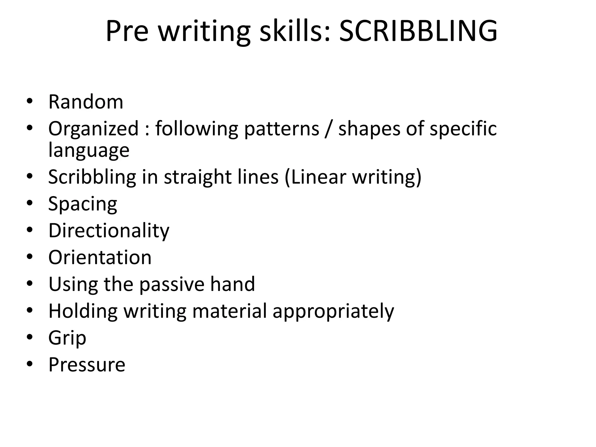 Strategies for developing emergent writing skills | PPTX