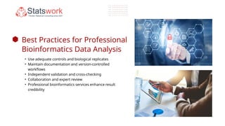 Strategies for Effective Bioinformatics Experiment Design and Data ...