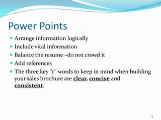 Identifying Appropriate JobsAnalyze yourself (internal factors)