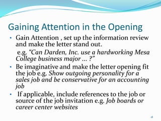 Special Qualifications – languages, communication skills