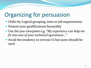 e.g. Lifestyle, location preferences5