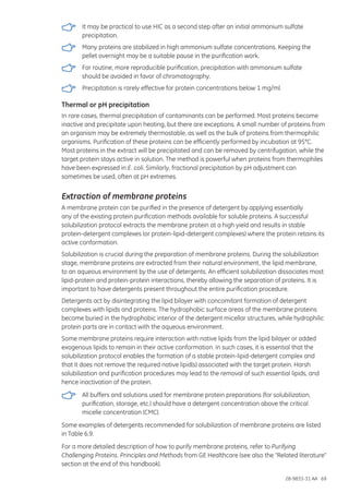 Strategies for protein purification | PDF