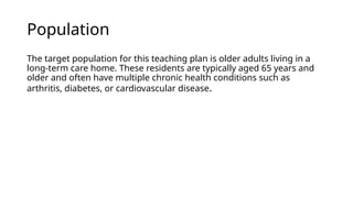 Safe Living Strategies for Older Adults in Residential Care Homes | PPTX