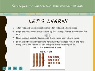 Strategies for Subtraction | PPTX