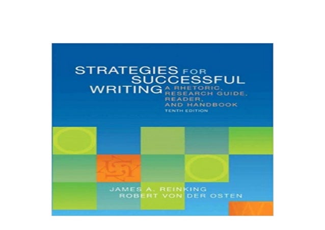 Writing with a thesis a rhetoric and reader 9th edition 06 image