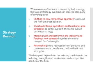 Strategies for weak & crisis ridden businesses | PPTX