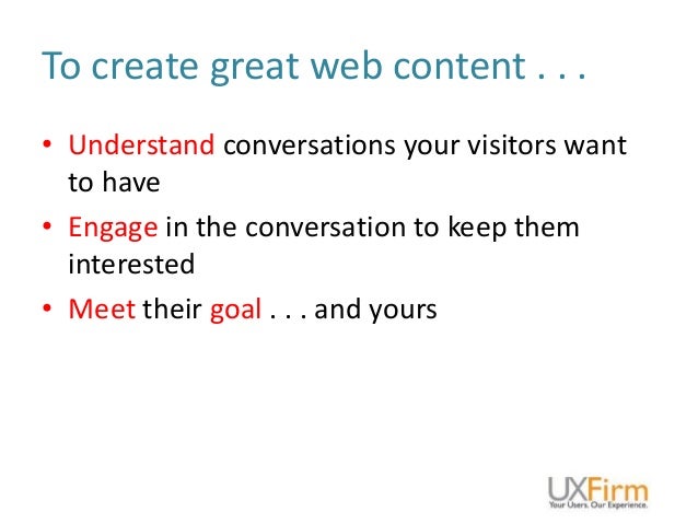 Writing customer website