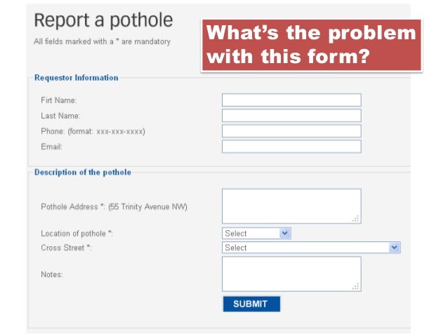 Writing customer website