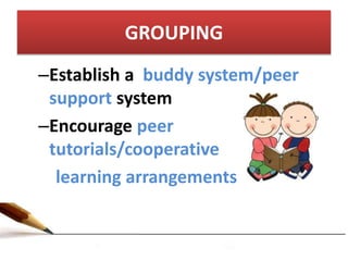 Strategies in teaching hearing impaired children in an inclusive ...