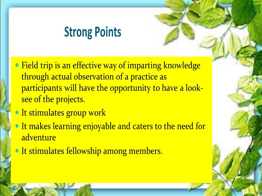 Strategies and Methods for Extension