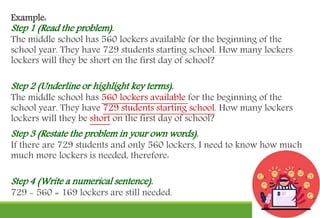 Polya's Problem-Solving Strategy | PPTX