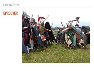 EXPÉRIMENTER
ÉPROUVER
 