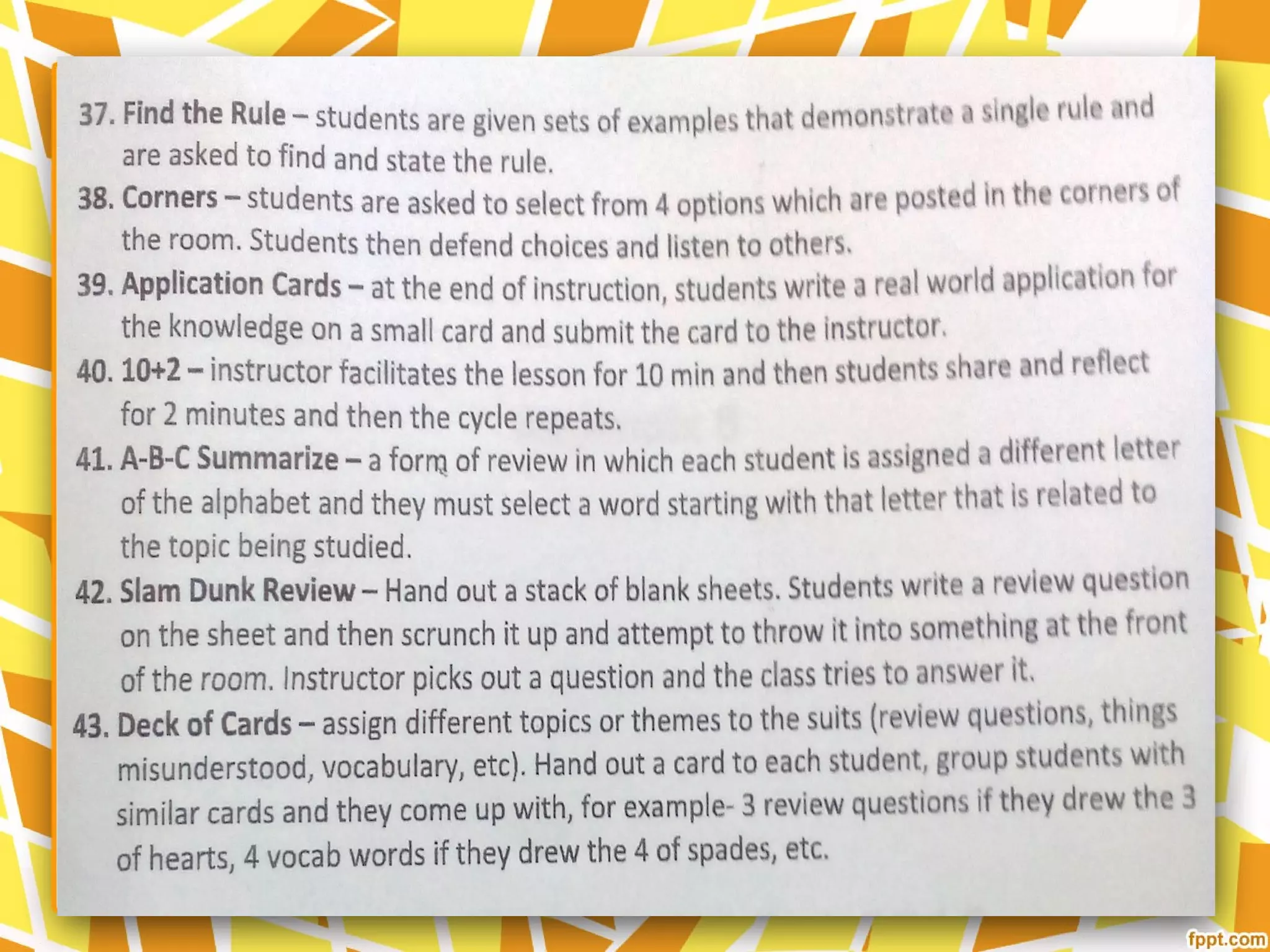 Strategies supplement attachment