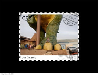 Friday, October 23, 2009
 