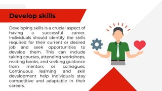 Strategies that individuals can use to have a successful career | PDF