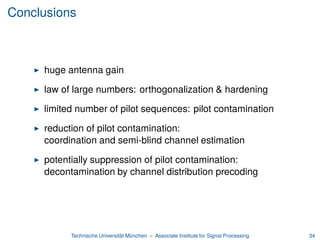 Strategies to Combat Pilot Contamination in Massive MIMO Systems | PDF