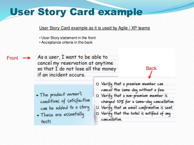 Strategies to split user stories