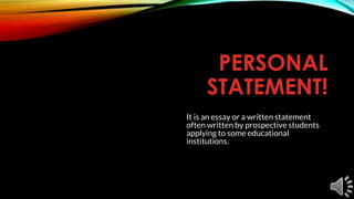 Strategies to write an outstanding personal statement.pptx