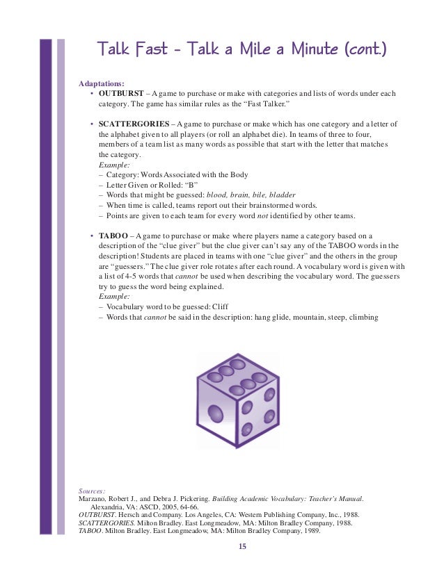 Strategies vocabulary 080808
