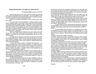 COMUNICAREA PROFESOR – ELEV EXEMPLU DE „BUNĂ PRACTICĂ”                                         Sala de clasă (sau alt mediu unde se desfăşoară activită i) trebuie să fie interesantă, atracti-
                                                                                                       vă. Pavoazarea sălii este foarte importantă ( nici prea încărcată, dar nici „ săracă”), sala să
                                          Prof. Paraschiva Căpri ă Colegiul Economic Buzău             fie bine aerisită, temperatura aerului corespunzătoare, să fie îndepărtate perturba iile în
                                                                                                       transmiterea mesajului (zgomotele de afară, muzică...).
            Şcoala la toate nivelurile, se face vinovată de starea comunicării; arta comunicării        Ca să le placă mai mult sala de clasă am pictat împreună cu elevii „stejarul clasei”, apoi
poate şi trebuie să fie realizată în baza unor rela ii profesor – elev mai bine gândite. De dorit      fiecare a lipit frunza care avea culoarea anotimpului în care s-a născut şi fotografia. Pe
este crearea unor situa ii care să facă posibilă antrenarea elevilor în exerci ii de comunicare,       ghindele stejarului (roadele) scriem premiile ob inute la diferite concursuri şcolare.
în care să se pună mai mult accent pe comportamentul civilizat.                                                     Receptorii-elevi trebuie să manifeste interes pentru activită i, să respecte cadrele
            În acest sens,un exemplu de „bună practică”, privind comunicarea profesor – elev           didactice, să colaboreze cu ele, să-şi consolideze mesajele transmise, să aibă o inută co-
este următorul:                                                                                        respunzătoare la şcoală. Oferind cadrelor didactice informa ii cu privire la modul cum a co-
            P.I., elevă în clasa a XI-a. Foarte inteligentă, cu înclina ii spre ştiin ele umaniste     municat şi, cunoscând rezultatele, ele ştiu ce măsuri să întreprindă pentru a înlătura distor-
aspiră la învă ământul superior. Venită în clasă în acest an şcolar de la alt liceu, deşi extrem       siunile apărute – feed-back foarte bun.
de rezervată, aparent pu in sociabilă şi izolată, se impune rapid în clasă prin inuta sobră,                        În procesul didactic se produc uneori blocaje care împiedică buna comunicare în-
aspect exterior îngrijit şi trăsături fizice agreabile. I se doreşte şi i se caută prietenia. Pentru   tre cadrele didactice şi elevi. Ele se pot produce atunci când cadrul didactic ( emi ătorul) nu
colegi devine un model sub multe aspecte şi par a tinde s-o urmeze. Interven iile ei în lec ii         stăpâneşte con inutul mesajului didactic pe care vrea să-l transmită elevilor (receptorilor).
şi în discu ii sunt spontane şi pertinente, dovedeşte în multe domenii cunoştin e mai bogate           Exemplu:
decât colegii ei şi profunzime în gândire. Uneori manifestă o atitudine brutală, de respingere                      Sunt cadre didactice care intră la clasă şi nu sunt pregătite pentru lec ii, obiecti-
a „amestecului”altora în „problemele ei”.                                                              vele opera ionale nu sunt bine precizate, motivează că au predat acea lec ie de „ n” ori, dar
            Astfel, într-un chestionar privind motivele pentru care elevii înva ă la unele materii     eu consider că, schimbându-se receptorii, situa ia nu mai e aceeaşi iar elevii sunt mai bine
de studiu şi nu înva ă la altele, întrebare absolut „nevinovată”din punctul meu de vedere,             informa i. Cred că e nevoie de o mai bună conlucrare între direc iunea şcolilor şi cadrele
răspunde: „ce vă priveşte?!”sau când colegii îi reproşează izolarea: „Aşa sunt eu şi n-am              didactice.
chef să mă schimb!”.                                                                                    b) mesajul nu este expus clar, inteligibil şi sistematizat;
            Şi-i apropie destul de repede pe cei mai iste i elevi din clasă şi din clasele parale-      De exemplu, la ştiin e, lec ia „Poluarea” – elevii trebuie să în eleagă ce înseamnă poluarea,
le, de preferin ă băie i, pe care îi consideră la nivelul ei, dar numai pe aceia care, cu naivita-     să li se dea exemple, să se folosească materiale. Dacă cunoştin ele nu vor fi predate la
tea şi romantismul caracteristic vârstei, îi ascultă confesiunile sentimentale referitoare la          nivelul de în elegere al elevilor, dacă nu vor fi sistematizate pentru a putea fi receptate,
situa ii în care ea este totdeauna victima, trezind compasiune şi totodată admira ie pentru            comunicarea nu va avea eficien ă.
modul cum a ieşit din dificultate.                                                                     E foarte important să ştie elevii pentru ce înva ă, de ce e nevoie să ştie anumite cunoştin e.
            P.I. provine dintr-o familie cu probleme. Tatăl decedat, fusese intelectual, cu o in-      Numai trezindu-le interesul pentru comunicare vor participa activ şi conştient la activită i.
teligen ă de excep ie, alcoolic. Mama, frumoasă şi „necultivată”, cu înclina ii frivole. Feti a         d) timbrul vocii nu este adecvat situa iei – unele cadre didactice vorbesc prea repede iar
rămâne orfană de tată încă din ciclul primar; se formează în preajma mamei, cochetă, în-               elevii nu reuşesc să-i urmărească, altele vorbesc prea încet şi elevii nu aud bine mesajul,
conjurată de bărba i străini, chefuri şi scandaluri la care ea participă cu sau fără voie. În          altele vorbesc prea tare şi obosesc elevii. E nevoie de o adaptare a timbrului vocii la situa ii-
clasa a X-a refuză să se prezinte la o corigen ă motivând că, fiind nepregătită, este sub              le create, la mesajul care trebuie transmis (diferen ă între un text liric şi unul epic).
demnitatea ei să se prezinte astfel şi repetă anul.                                                     e) cadrul didactic nu sincronizează diferitele tipuri de comunicare (verbală, paraverbală,
            S-a organizat discutarea cazului cu clasa pentru a se lua o decizie de grup. Re-           nonverbală, vizuală ş. a.)
zolvarea concretă a cazului ar suda şi mai mult colectivul, i-ar spori coeziunea şi eficien a; ar       De exemplu, învă ătorul, foarte bine pregătit pentru lec ie, predă lec ia la geografie, vorbeş-
putea fi salvat un membru al grupului; elevii ar fi puşi în situa ia de a-şi coordona eforturile       te o jumătate de oră, scrie pe tablă şi nu comunică cu elevii prin întrebări. E nevoie de o
pentru ajutorarea unui coleg, să caute explica ii şi solu ii, propria lor comportare fiind exami-      comunicare permanentă cu elevii, o interferen ă între tipurile de comunicare. Elevii trebuie
nată (ei trebuie să se dovedească mai buni, mai corec i decât colega lor şi, mai ales, să              angaja i în comunicare prin dialog sau prin întrebări retorice. Comunicarea nu trebuie să fie
confirme valabilitatea deciziei, prin fapte).                                                          unidirec ională deoarece produce pasivitate.
            S-a ob inut de asemenea întărirea coeziunii clasei, îmbunătă irea moralului de             Cadrele didactice trebuie să-i cunoască foarte bine pe elevi, să ină seama de particularită i-
grup şi întărirea convingerii că au făcut colegei lor un mare bine. Pentru aceasta, elevii au          le de vârstă şi individuale ale lor, să folosească mijloace didactice corespunzătoare, să
fost foarte mândri de „isprava” lor, iar eu am fost mul umită că am reuşit să mai pun o cără-          găsească metodele şi procedeele activ-participative în comunicare, să nu-i eticheteze pe
midă la formarea personalită ii lor cu un profil moral elevat şi în acelaşi timp am îmbunătă it        elevi. Numai astfel, procesul instructiv-educativ va avea calitatea şi rezultatele aşteptate.
comunicarea profesor – elevi şi elevi – elevi.
                                                                                                       Bibliografie:
                                               100                                                                                                    21
 