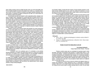 gogic e definit ca ştiin a şi arta de a pregăti resursele umane, de a forma personalită i, potri-         sunt rezultatul învă ării. Şi acesta este doar începutul. Principiul separării oamenilor cu defi-
vit unor finalită i acceptate de individ şi de societate. Apoi e definit ca,,un ansamblu de prin-         ciențe de restul societății exprimă, pe de o parte, frica acestora de contaminare, iar pe de
cipii şi func ii, de norme şi metode de conducere care asigură realizarea obiectivelor siste-             altă parte forma de a-și transfera propriile eșecuri sociale, politice, economice asupra celor
mului educativ, la standarde de calitate şi eficien ă cât mai înalte, iar la nivelul fiecărui sis-        ce nu aveau cum să se apere de asemenea acuzații.
tem educativ se afirmă note specifice”.                                                                                În faza următoare de dezvoltare, copilul îşi dă seama că lucrurile văzute şi auzite
        Se pot deosebi doua tipuri de manageri în cadrul organiza iei şcolare: managerul insti-           pot fi asociate, se leagă între ele. De exemplu, copilul cunoaşte vocea mamei, sunetul clo-
tu iei si managerul clasei. Capacitatea de a conduce este data de triunghiul format de com-               po elului etc. Înva ă să asocieze experien a tactilă cu senza ia vizuală şi auditivă. Astfel, de
peten e, autoritate şi responsabilitatea managerială. Diferen a de statut şi rol între un profe-          exemplu, apăsarea bur ii păpuşii din plastic şi sunetul fluierător devin senza ii asociate.
sor şi director este una extrem de importantă deoarece saltul de la o func ie la alta presupu-            Astfel îşi lărgeşte copilul sfera experien elor, fiind întotdeauna gata pentru perceperea şi
ne o oarecare pregătire. În general s-a constat că cei mai buni profesori devin cei mai buni              prelucrarea noilor informa ii. Rela ia dintre " dacă " şi " atunci " este descoperită cu un inte-
directori, dar pentru a fi un bun director e nevoie de ceva mai mult decât o bună activitate la           res intensificat. De exemplu: " Dacă încep să plâng, cineva intră şi se ocupă de mine "; sau
clasă. A conduce o clasă de elevi poate fi o performan a, dar nu una suficient de mare pen-               într-o situa ie mai complexă: " dacă mă ridic sub masă, îmi lovesc capul "; iar într-o situa ie
tru a conduce o institu ie. E nevoie de o calificare specială dobândită şi prin participarea la           şi mai complexă: " Dacă alerg pe pat, atunci pot să cad, iar căderea rezultă durere ".
cursuri speciale de management. A fi educator nu înseamnă a exercita o meserie, înseamnă                               Învă area este cea mai semnificativă în această perioadă (de la naştere până la
a împlini o meserie, a face un apostolat.                                                                 momentul şcolarizării ), reprezentând fundamentul oricărui proces de învă are ulterioară.
        Profesorul conduce direct şi autonom foarte multe activită i, fie la nivelul microgrupului                    Integrarea copiilor cu CES conferă institu iei şcolare rolul de componentă funda-
de elevi, fie la nivelul claselor, fie la nivelul şcolii. El se afla într-un continuu raport parteneri-   mentală a sistemului social, aptă să răspundă concret imperativelor de moment ale evolu iei
al cu elevii din perspectiva educa ională, formativă. Profesorul trebuie să-şi asume un set de            din societatea contemporană şi să rezolve o serie de probleme referitoare la nevoile de
responsabilită i, având atribu ii sporite la nivelul unei clase. Pentru dascălul din şcoala de            acceptare/valorizare socială a fiecărui individ şi la capacitatea acestuia de a se adapta şi
acum şi pentru cel din şcoala de mâine, managementul este şi va fi o provocare tot mai                    integra într-o societate aflată în continuă transformare.
mare. Profesorul este implicat plenar în ceea ce se cheamă a fi ” managementul schimbării”.
Rolurile pe care le îmbră işează profesorul, în calitate de conducător, sunt multiple. Potrivit            Bibliografie:
lui D. Hainaut, rolurile pe care profesorul le poate activa şi utiliza în diferite stadii si forme ale        • Albu, A., Albu, C., „Asistenta psihopedagogica si medicala a copilului deficient fi-
procesului didactic ar fi următoarele: receptor şi emi ător al diferitelor mesaje, participant în                  zic”, Polirom, Iasi, 2000;
activită ile specifice; realizator, proiectant, organizator, responsabil al unor ac iuni; de deci-            • Ionescu, S., „Adaptarea socioprofesionala a deficientilor mintal”, Editura Acade-
zie, în selec ia obiectivelor, con inuturilor, strategiilor, resurselor; de sursa de informare,                    miei P.S.R., Bucuresti,1975;
model de comportament, purtător de valori; de consiliere, ghidare; de apărare, protec ie.
             Profesorul este creator în sensul adaptării tehnologiei de lucru la specificul fiecă-
rui colectiv şi al fiecărui elev, în sensul anticipării, inventării şi proiectării de noi modele,                              TEHNICI UTILIZATE ÎN CONSILIEREA ELEVILOR
obiective, tipologii sau prototipuri de metode, caractere, structuri. Contribu ia lui la perfec io-
narea învă ământului şi al educa iei trebuie să fie continuă, consistentă şi înnoitoare. Creati-                                                                          Prof. Adriana Verbinschi
vitatea profesorului se manifestă în toate domeniile învă ământului şi educa iei, cuprinde şi                                                              Colegiul Na ional Octav Onicescu – Bucureşti
activitatea extraşcolară.
             ,,Într-adevăr, scrie G. de Landsheere, pare a fi în contradic ie cu orice activitate                     Problema consilierii şcolare este una considerată de importan ă majoră în ările
educativă sănătoasă ca un profesor care observă lipsuri grave să nu încerce să le localizeze              dezvoltate, preocupate de dezvoltarea tinerei genera ii. În această etapă istorică, în care
sursa pentru a le remedia şi să nu manifeste nelinişte din cauza dificultă ilor probabile pe              rolul şcolii este contestat – consilierea educa ională pare a fi răspunsul pentru multe dileme.
care aceste lipsuri le fac previzibile în însuşirea ulterioară a unor cunoştin e.”                        Consilierea profesională este considerată pe plan european ca o componentă esen ială a
             Evaluarea cunoştin elor, priceperilor şi deprinderilor legate de specialitatea pe ca-        reformelor educa ionale. De asemenea reprezintă o dimensiune majoră a politicilor educa i-
re o predă, ca şi a abilită ilor, intereselor, atitudinilor şi trăsăturilor caracteriale ale elevilor,    onale în toate ările europene. Educa ia pentru orientarea spre carieră, care înseamnă – in
are o importan ă educativă deosebită, deoarece poate deveni sursa unei motiva ii sus inute.               extenso – educa ia pentru via ă este un scop educa ional, dirijând sistemul de învă ământ
Elevii apreciază şi îi clasifică pe profesori şi după sistemul de evaluare al acestora. Actul de          către un set de valori comune.
evaluare trebuie să primească o notă mai tehnică şi mai obiectivă pentru a spori valoarea                             In România se simte tot mai acut nevoia de orientare spre alegerea carierei şi a
ştiin ifică a întregii activită i pedagogice.                                                             inser iei socio-profesionale a viitorilor absolven i de liceu, în conformitate cu standardele
                                                                                                          europene. Pia a muncii nu mai înseamnă pentru tinerii români doar România şi mai ales nu
BIBLIOGRAFIE                                                                                              mai înseamnă doar anumite meserii şi profesii practicate până de curând. Se pune astfel
                                                 80                                                                                                     41
 