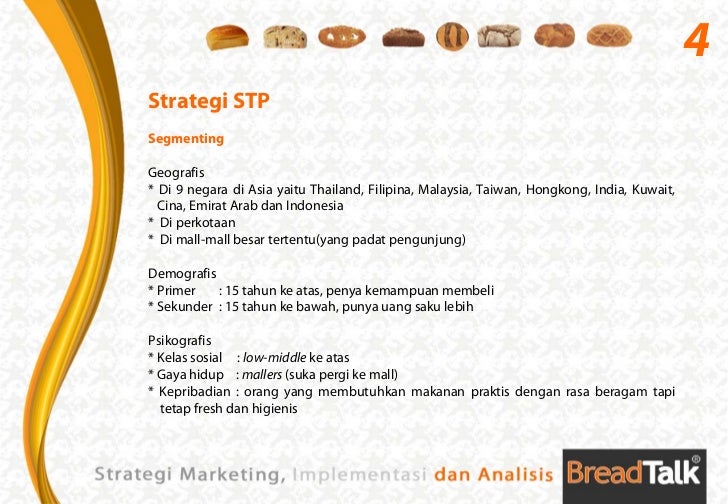 Strategi Marketing, Implementasi dan Analisis Breadtalk