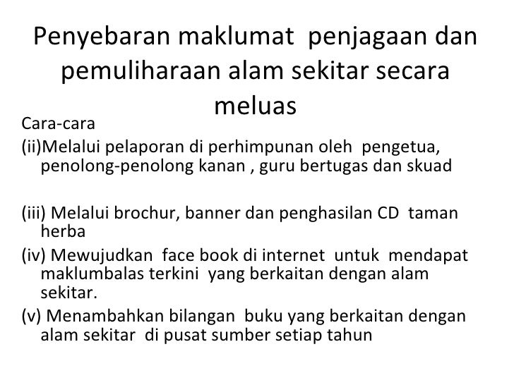 Soalan Berkaitan Dengan Alam Sekitar - Terengganu s