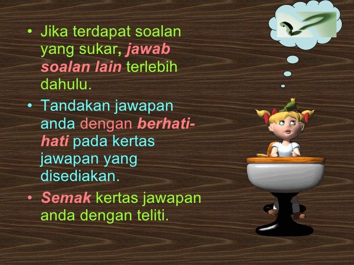Strategi menjawab pi spm