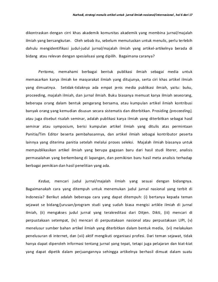 Bagaimana Membuat Artikel Ilmiah | strategi menulis artikel untuk jurnal ilmiah nasional Bagaimana Membuat Artikel Ilmiah | strategi menulis artikel untuk jurnal ilmiah nasional