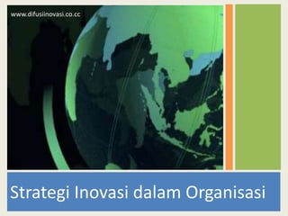www.difusiinovasi.co.cc




Strategi Inovasi dalam Organisasi
 
