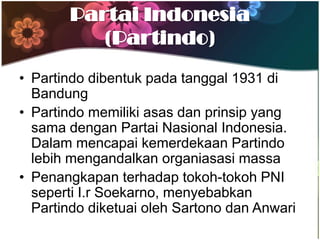 Strategi organisasi pergerakan kebagsaan indonesia | PPT