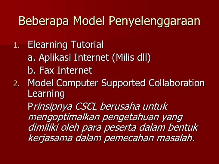 Strategi pembelajaran iii (pembelajaran berbasis komputer)