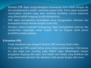 Proses Spk Strategi pembelajaran kooperatif | PPTX