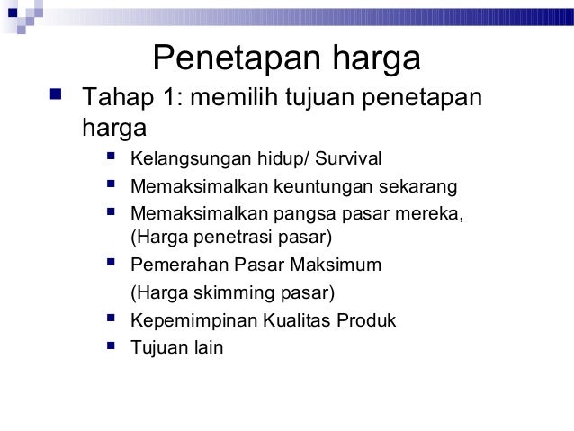strategi penetapan harga Strategi penetapan harga geografik dengan penjual menanggung semua atau sebagian ongkos kirim sebenarnya agar memperoleh bisnis yang diinginkan. strategi penetapan harga Strategi penetapan harga geografik dengan penjual menanggung semua atau sebagian ongkos kirim sebenarnya agar memperoleh bisnis yang diinginkan.