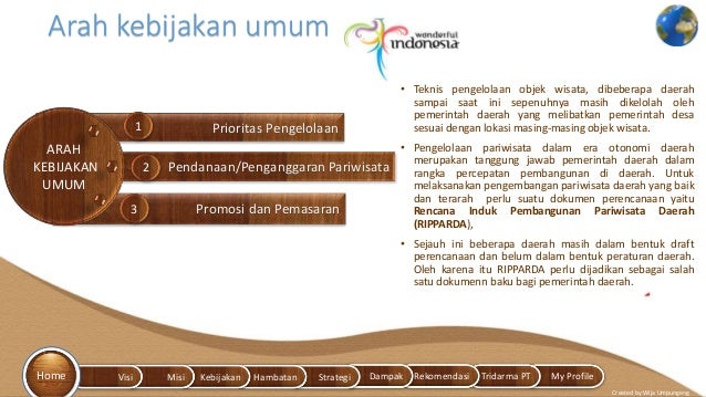 Strategi pengembangan pariwisata daerah Strategi pengembangan pariwisata daerah