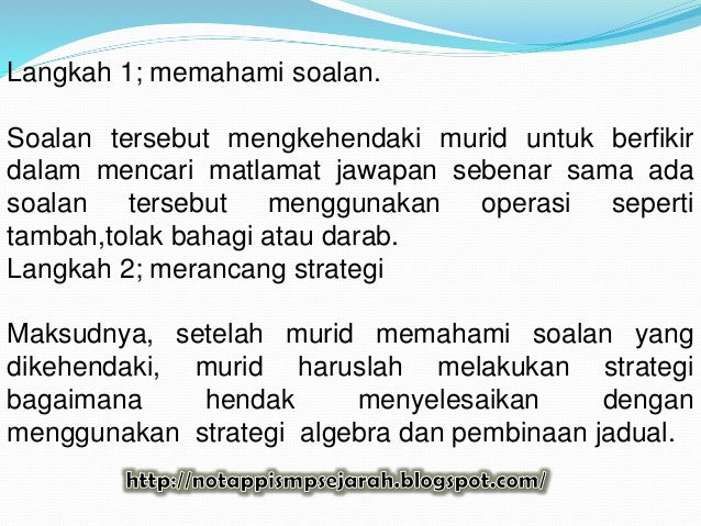 Strategi penyelesaian masalah 20