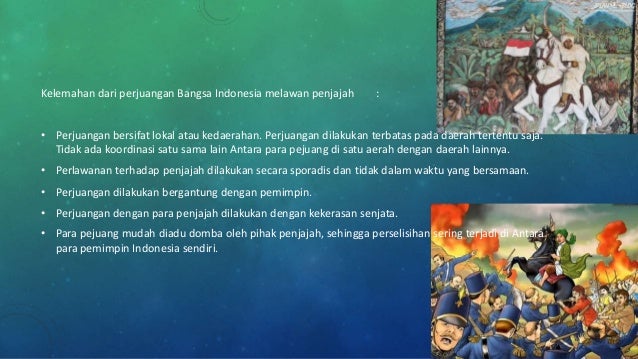 Perubahan Strategi Perlawanan Rakyat Indonesia Dalam Melawan Penjajahan Pigura